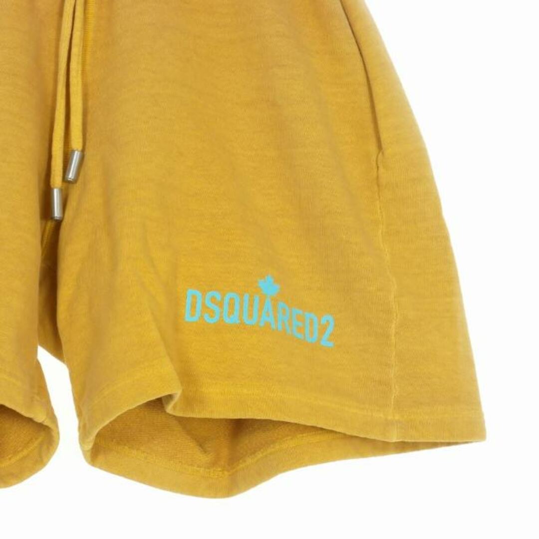 DSQUARED2(ディースクエアード)のディースクエアード 22SS ロゴプリント スウェットショートパンツ XS メンズのパンツ(ショートパンツ)の商品写真