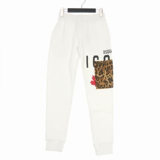 ディースクエアード(DSQUARED2)のディースクエアード 21AW ICONロゴ スウェットパンツ XS ホワイト 白(スラックス)