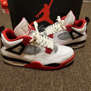 ジョーダン(Jordan Brand（NIKE）)のNIKE AIR JORDAN 4 OG "FIRE RED" 2020(スニーカー)