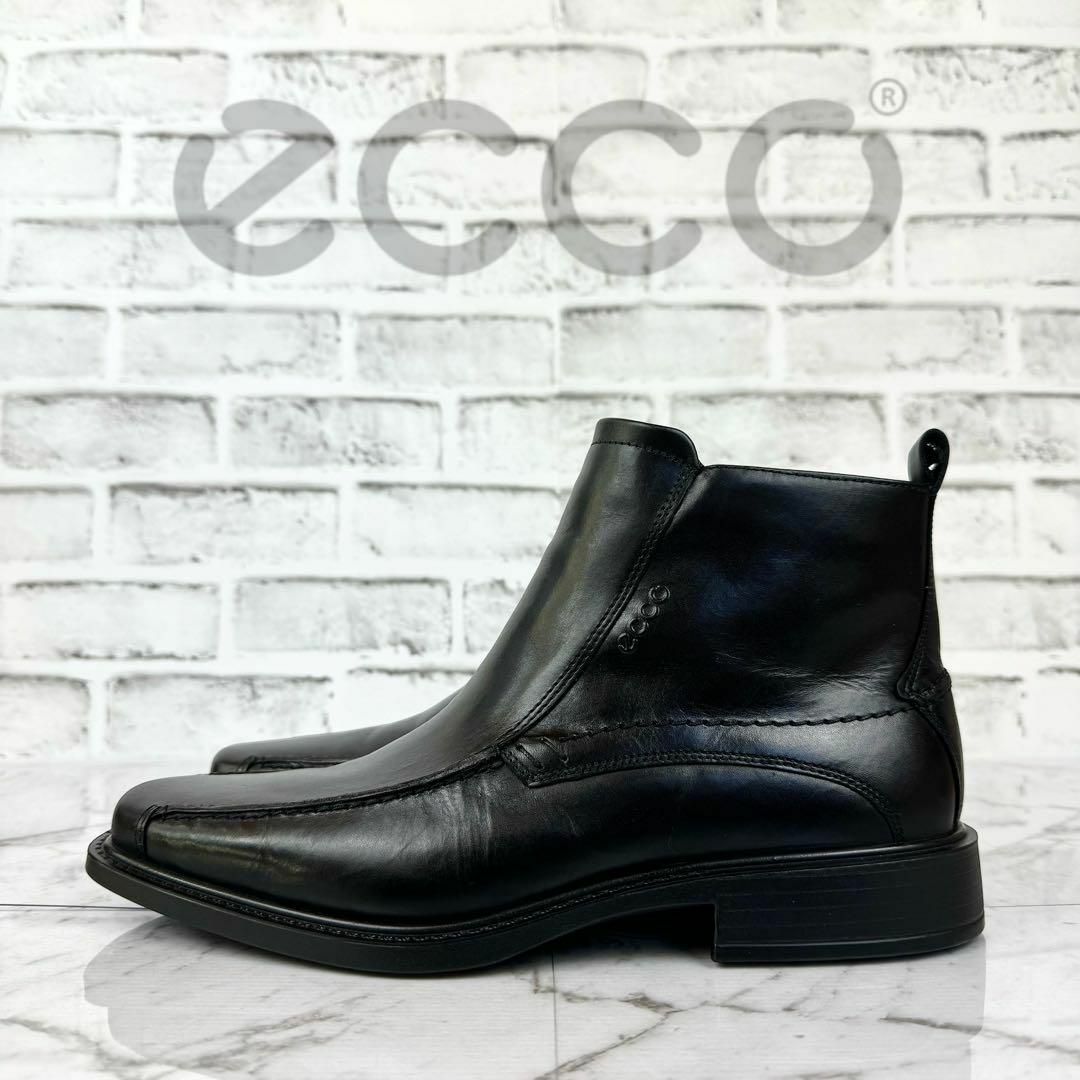 ECCO エコー サイドジップ 本革 ブーツ本体のみ•カラー