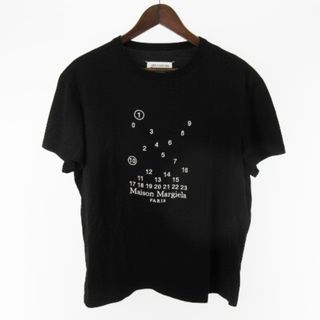 マルタンマルジェラ(Maison Martin Margiela)のメゾンマルジェラ 23SS カレンダーグラフィック ロゴ Tシャツ 半袖  L (Tシャツ/カットソー(半袖/袖なし))