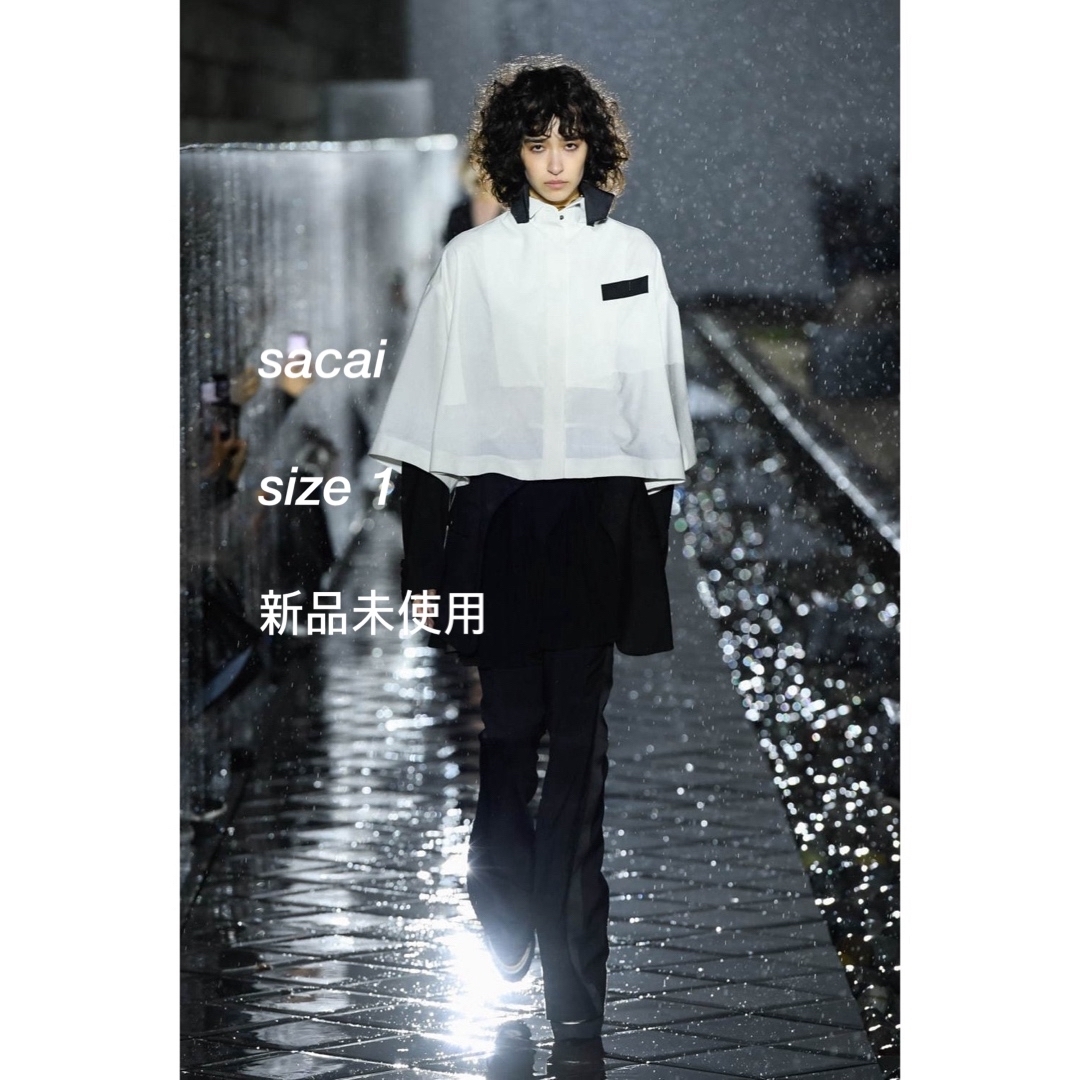 sacai - sacai 21ssドッキングシャツジャケット 新品タグ付きの sacai - sacai 21ssドッキングシャツジャケット 新品タグ付きの