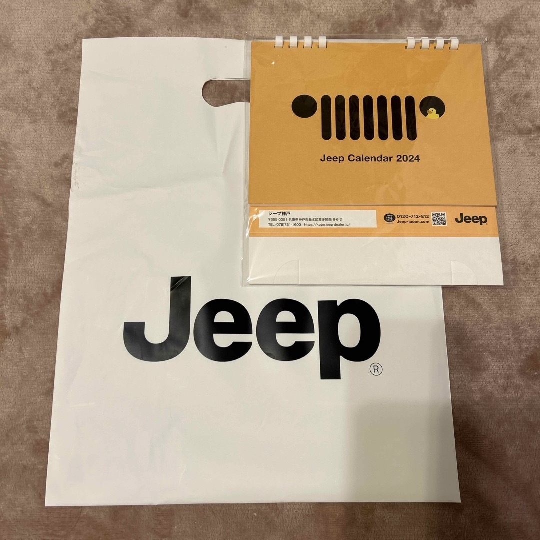 Jeep(ジープ)のJEEP 2024年オリジナルカレンダー（非売品） インテリア/住まい/日用品の文房具(カレンダー/スケジュール)の商品写真