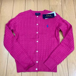 ポロラルフローレン(POLO RALPH LAUREN)の新品タグ付き⭐︎ラルフローレン　ケーブルカーディガン(カーディガン)