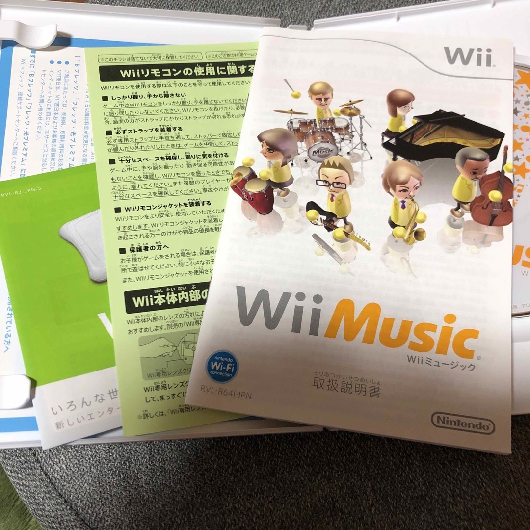 Wii Music エンタメ/ホビーのゲームソフト/ゲーム機本体(家庭用ゲームソフト)の商品写真