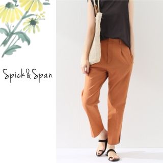 スピックアンドスパン(Spick & Span)のSPICK&SPAN リネンテーパードパンツ＋LAUTREAMONT ブラウス(カジュアルパンツ)