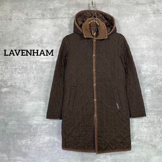 ラベンハム(LAVENHAM)の『LAVENHAM』 ラベンハム (34) キルティングコート(ロングコート)