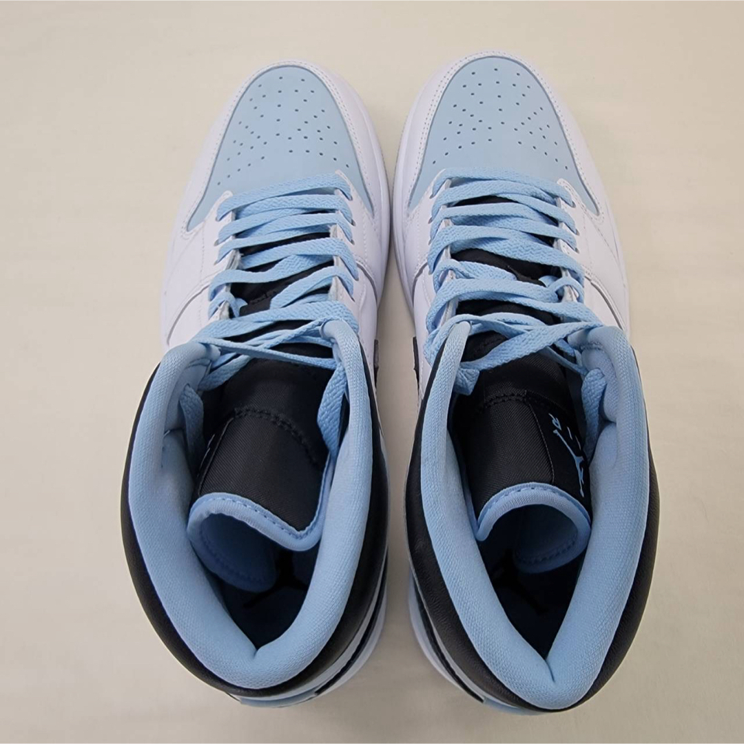 Jordan Brand（NIKE）(ジョーダン)のナイキ エアジョーダン1 ミッド "アイスブルーヌバック" 29cm メンズの靴/シューズ(スニーカー)の商品写真