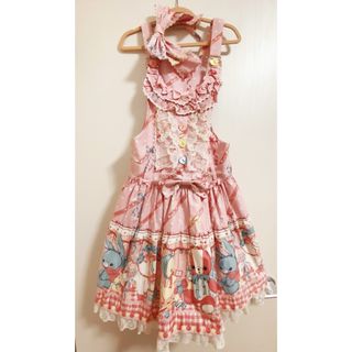 アンジェリックプリティー(Angelic Pretty)のAngelic pretty MELODY TOYS カチューシャセット(ひざ丈ワンピース)