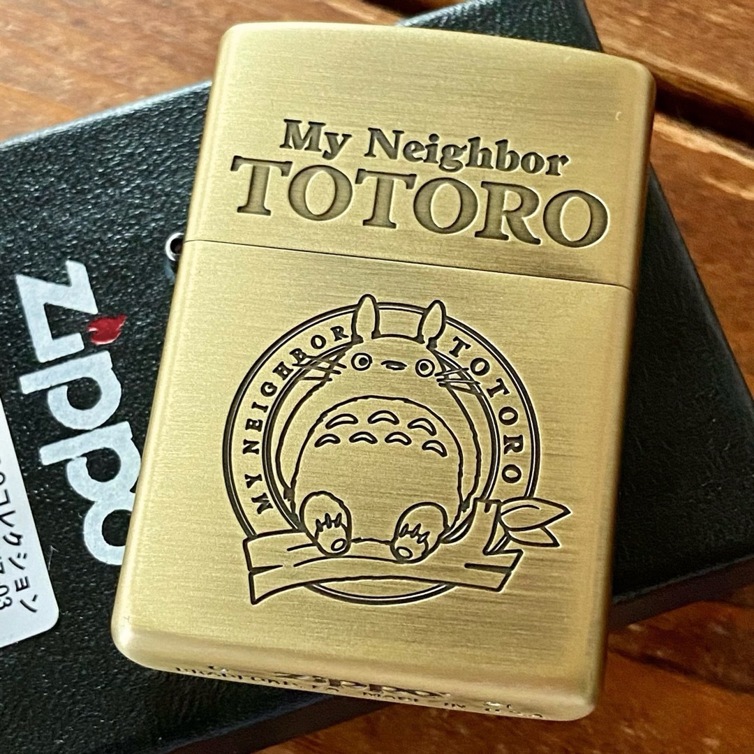 メンズギフト新品 Zippo となりのトトロ トトロ 3 ジブリ ジッポー NZ-03