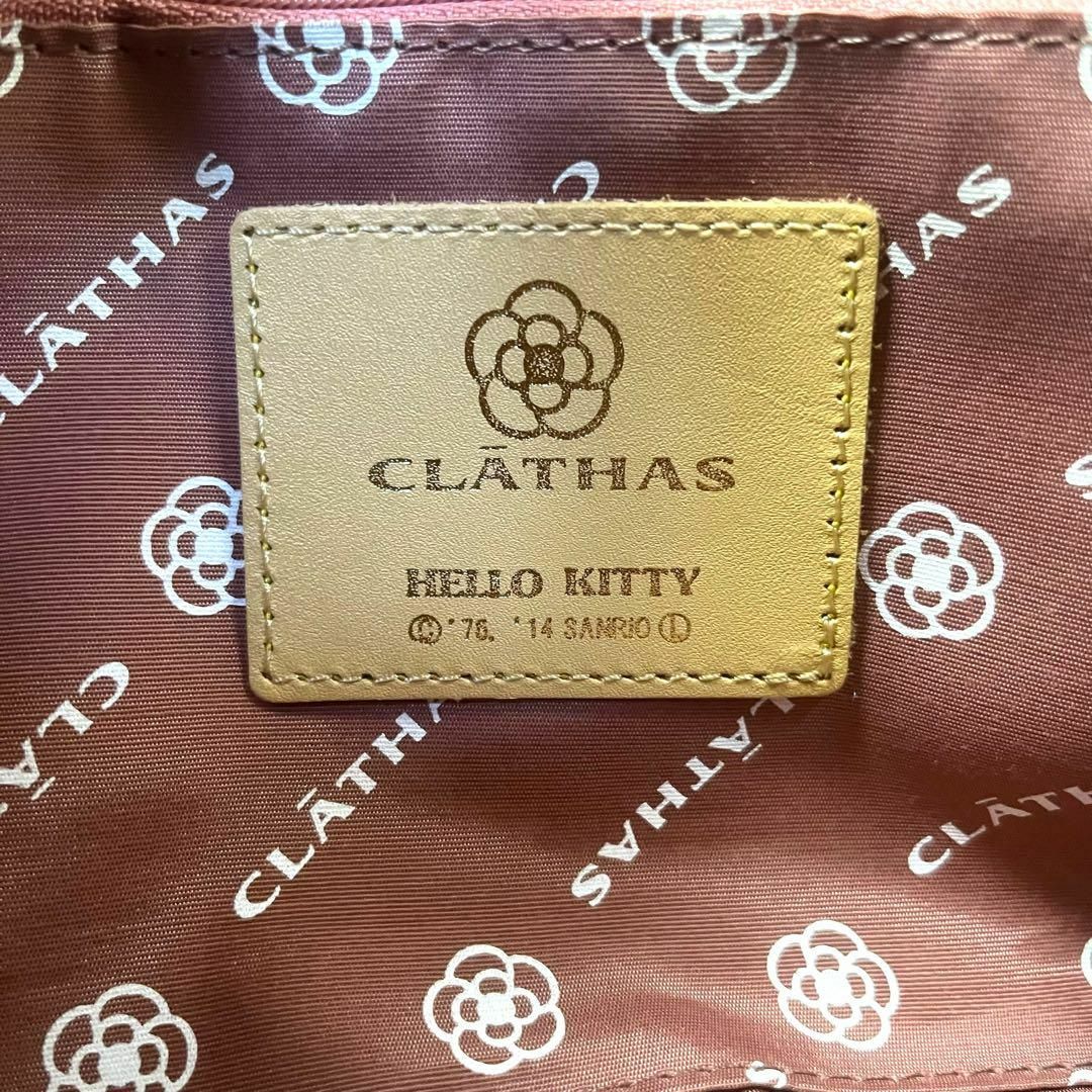 CLATHAS(クレイサス)の【即完売】クレイサス　ハローキティコラボ　トートバッグ　パテントレザー レディースのバッグ(トートバッグ)の商品写真