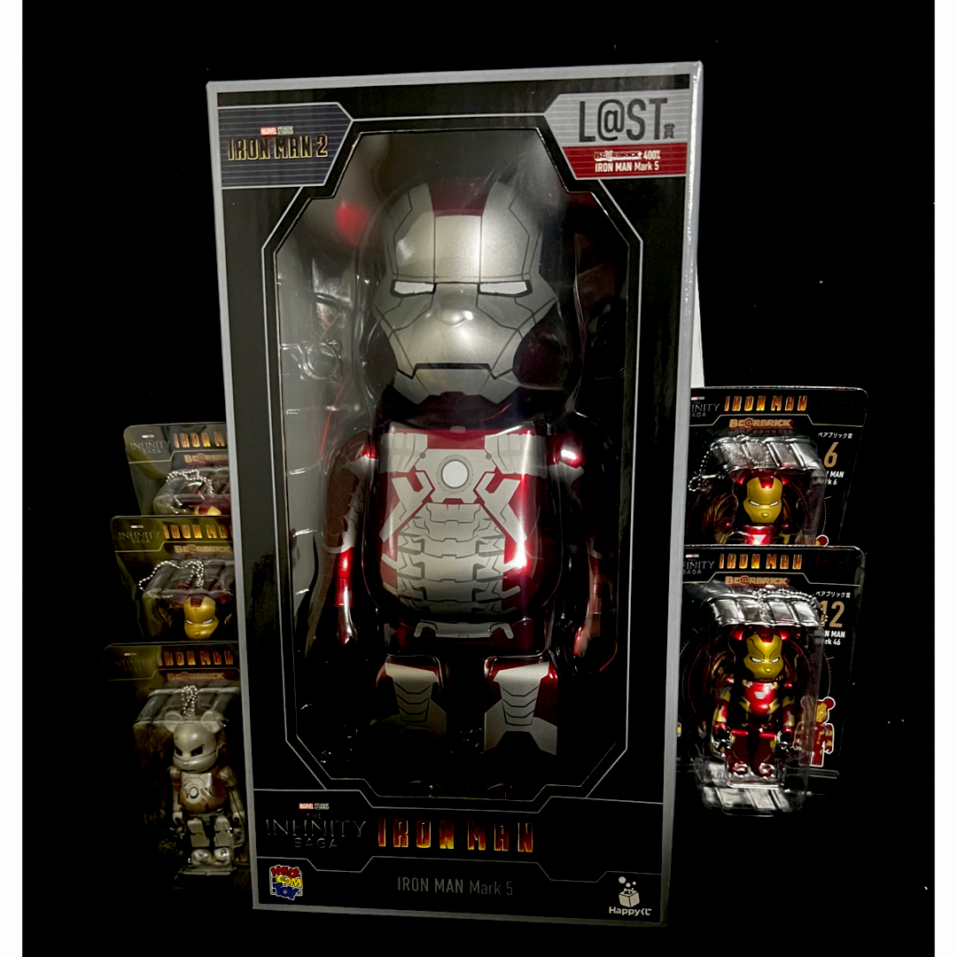 IRONMAN アイアンマン ベアブリック一番くじ ラストワン賞 Mark5