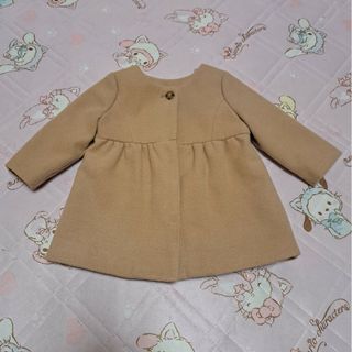 ベビーギャップ(babyGAP)の美品【80cm】GAP　キャメルコート(ジャケット/コート)