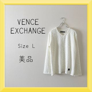 ヴァンスエクスチェンジ(VENCE EXCHANGE)の56 VENCE EXCHANGE Ｖネック トップス カットソー(ニット/セーター)