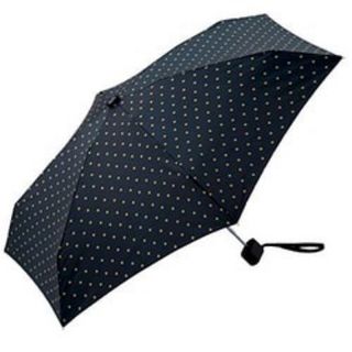 キウ KiU 折畳傘 レディース 晴雨兼用 ドットスター 47cm(傘)