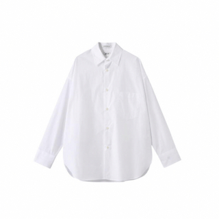 マディソンブルー(MADISONBLUE)のマディソンブルー ♡白シャツ　ゆるシャツ　ドロップショルダー　ホワイト　00(シャツ/ブラウス(長袖/七分))
