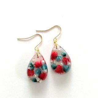 Sale☆ No.161 ハンドメイド ピアス イヤリング レジン(ピアス)