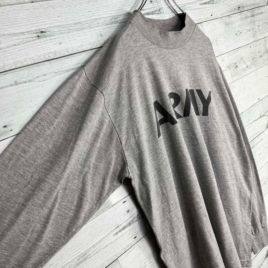 MILITARY(ミリタリー)のUSARMY ユーエスアーミー ミリタリー 両面プリント リフレクター ロンT メンズのトップス(Tシャツ/カットソー(七分/長袖))の商品写真