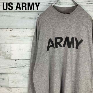 ミリタリー(MILITARY)のUSARMY ユーエスアーミー ミリタリー 両面プリント リフレクター ロンT(Tシャツ/カットソー(七分/長袖))