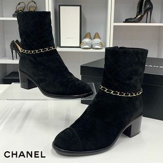 シャネル ブーツ(レディース)（ゴールド）の通販 100点以上 | CHANELの