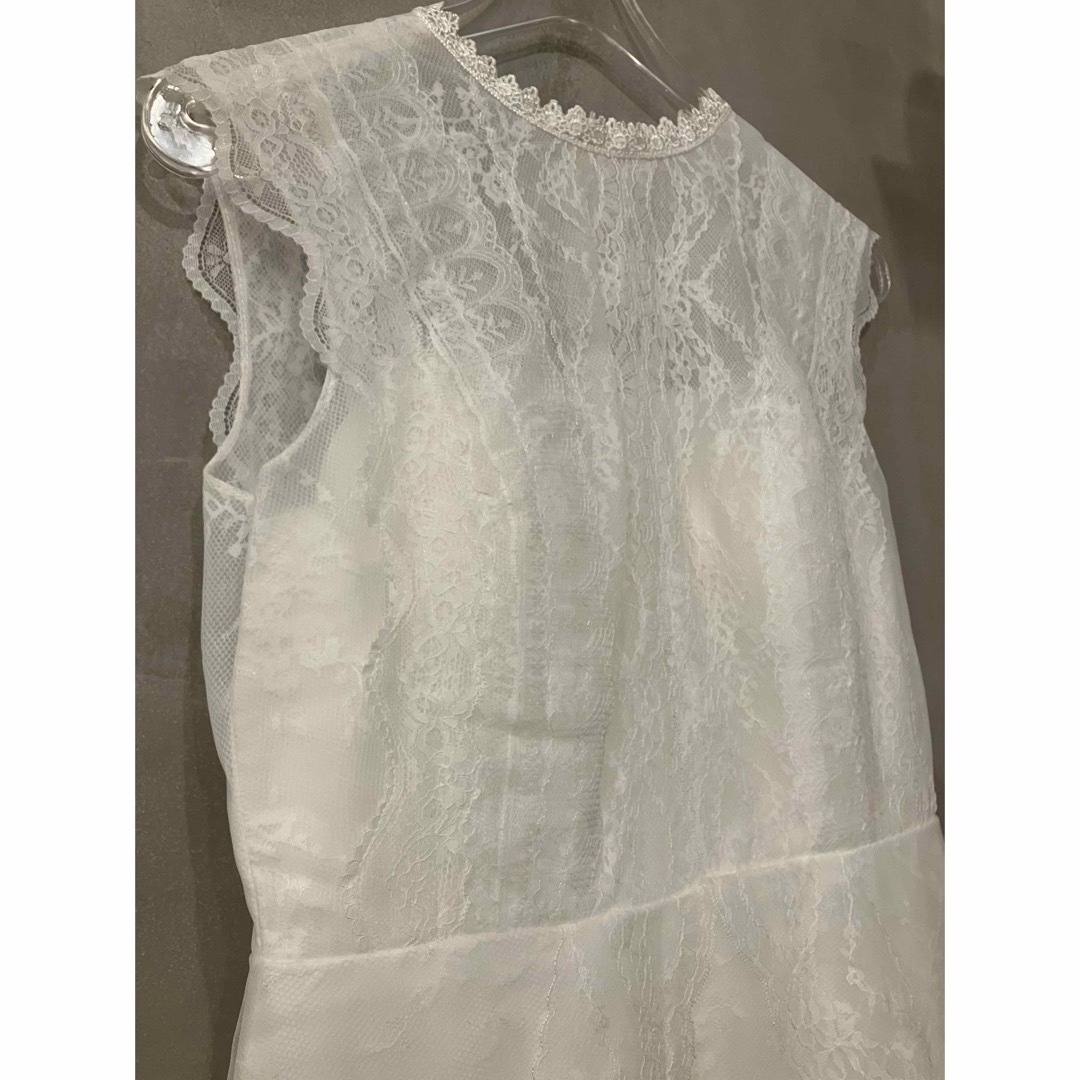 ブライダル　ウェディングドレス　Aライン　中古　13号 レディースのフォーマル/ドレス(ウェディングドレス)の商品写真