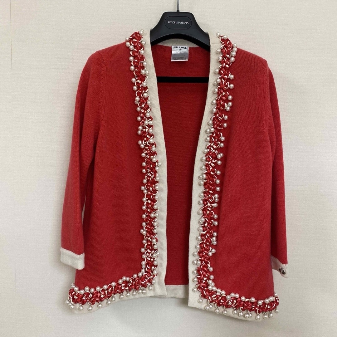 CHANEL - 激レア CHANEL カシミアニットカーディガンの通販 by m CHANEL - 激レア CHANEL カシミアニットカーディガンの通販 by m