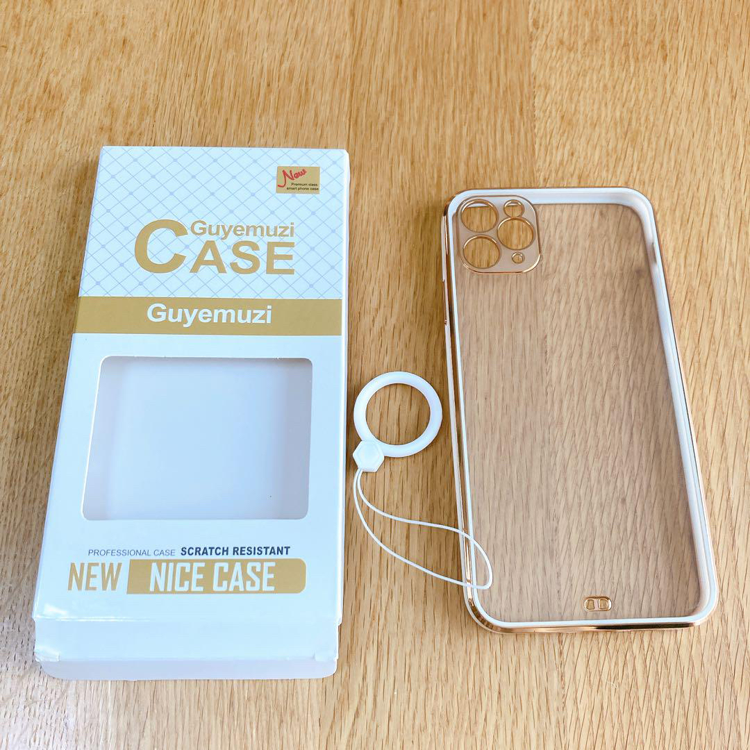 2-31 iPhone スマホ　ケース　クリア　透明　リング付き スマホ/家電/カメラのスマホアクセサリー(モバイルケース/カバー)の商品写真