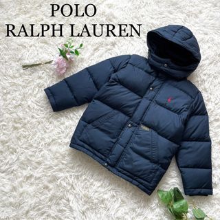 ポロラルフローレン(POLO RALPH LAUREN)の【肉厚】ポロラルフローレン　ホースロゴダウンジャケット　フード(ジャケット/上着)