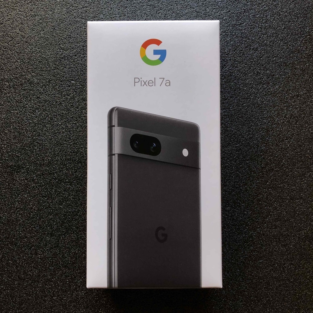 Google Pixel(グーグルピクセル)のGoogle Pixel 7a チャコール 128GB SIMフリー スマホ/家電/カメラのスマートフォン/携帯電話(スマートフォン本体)の商品写真