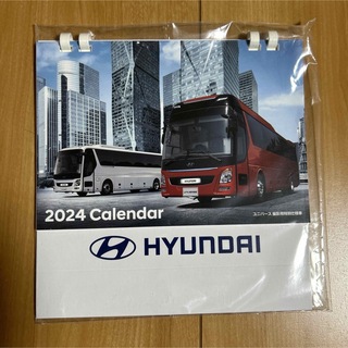HYUNDAI2024年卓上カレンダー(カレンダー/スケジュール)