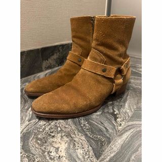 サンローラン(Saint Laurent)のサンローラン リングブーツ スエード(ブーツ)