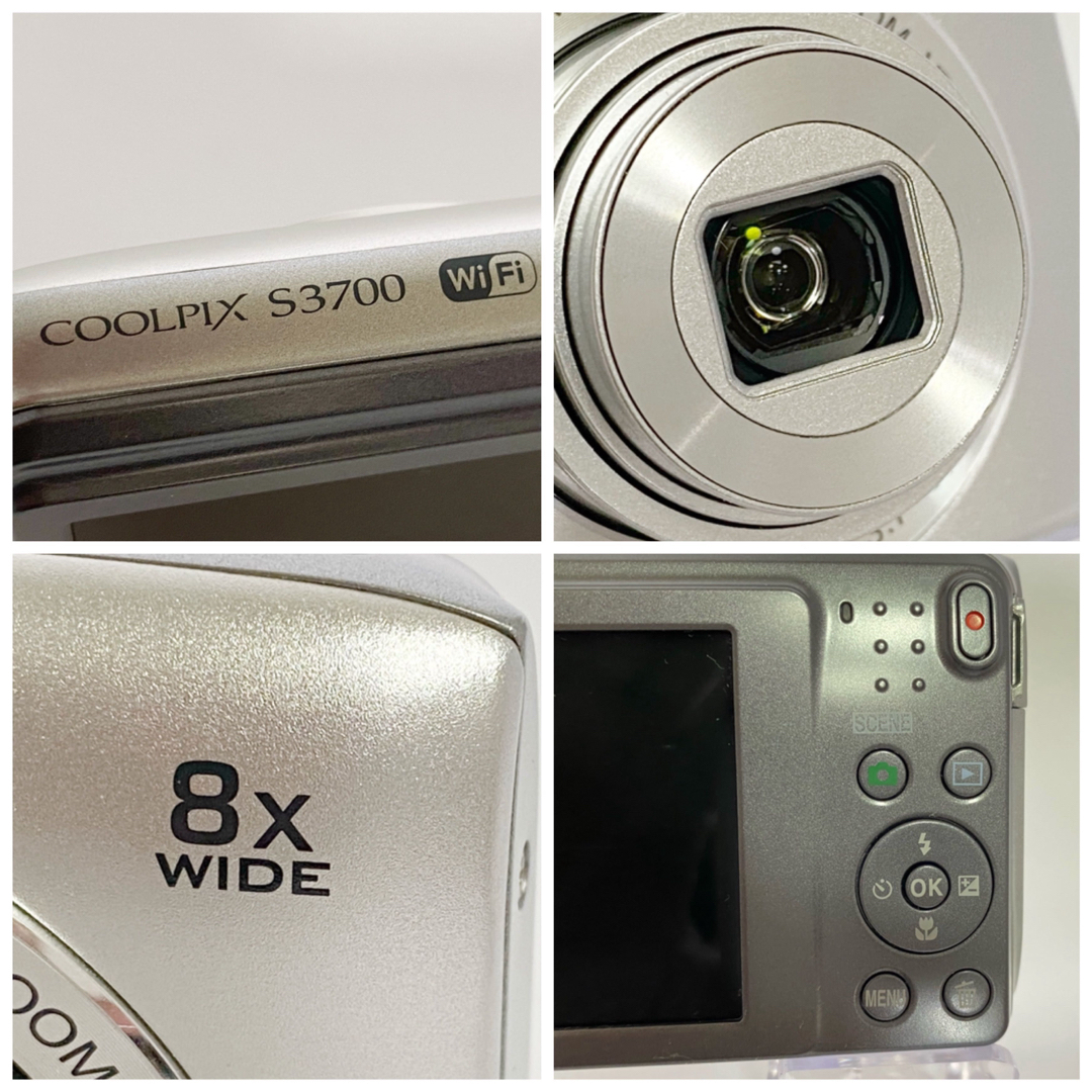 Nikon coolpix S3700 ニコン デジタルカメラ Wi-Fi Nikon coolpix S3700 ニコン デジタルカメラ Wi-Fi