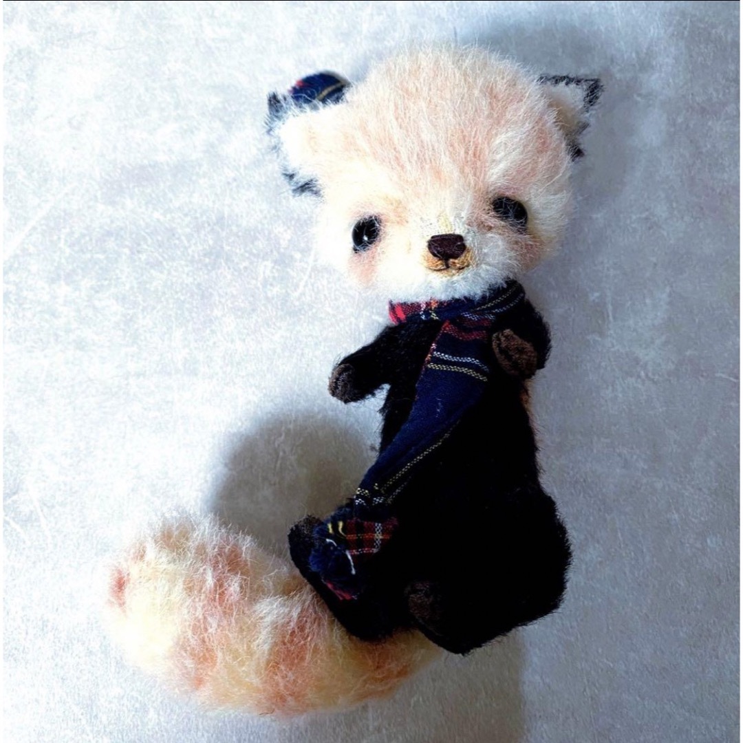 大好評 作家さま レッサーパンダのぬいぐるみ テディベア ハンドメイド