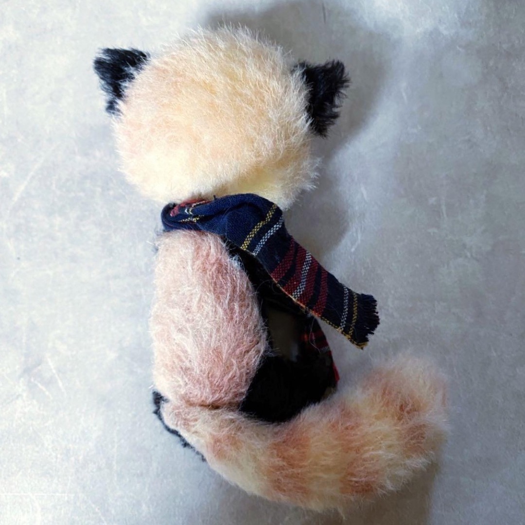 レッサーパンダ テディベア作家 アーティストベア ぬいぐるみ 作家さま レッサーパンダのぬいぐるみ テディベア ハンドメイド