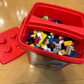 レゴ(Lego)の赤箱/LEGO /レゴ/ブロック/山盛りセット/(積み木/ブロック)