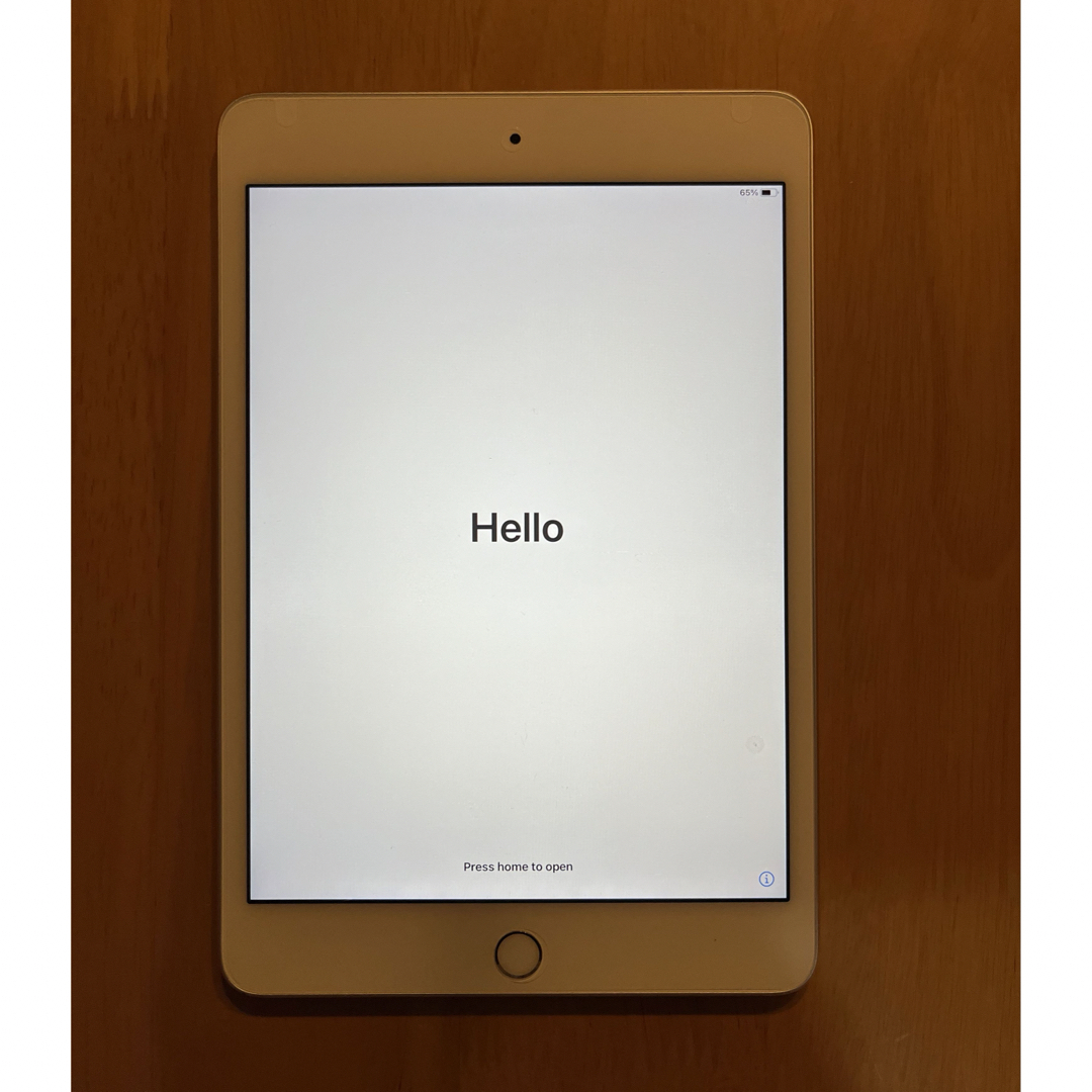 Apple iPad mini4 64GBグレーOS種類