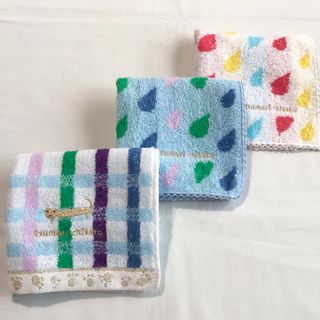 ツモリチサト(TSUMORI CHISATO)のツモリチサト　タオルハンカチ　3枚(キャラクターグッズ)