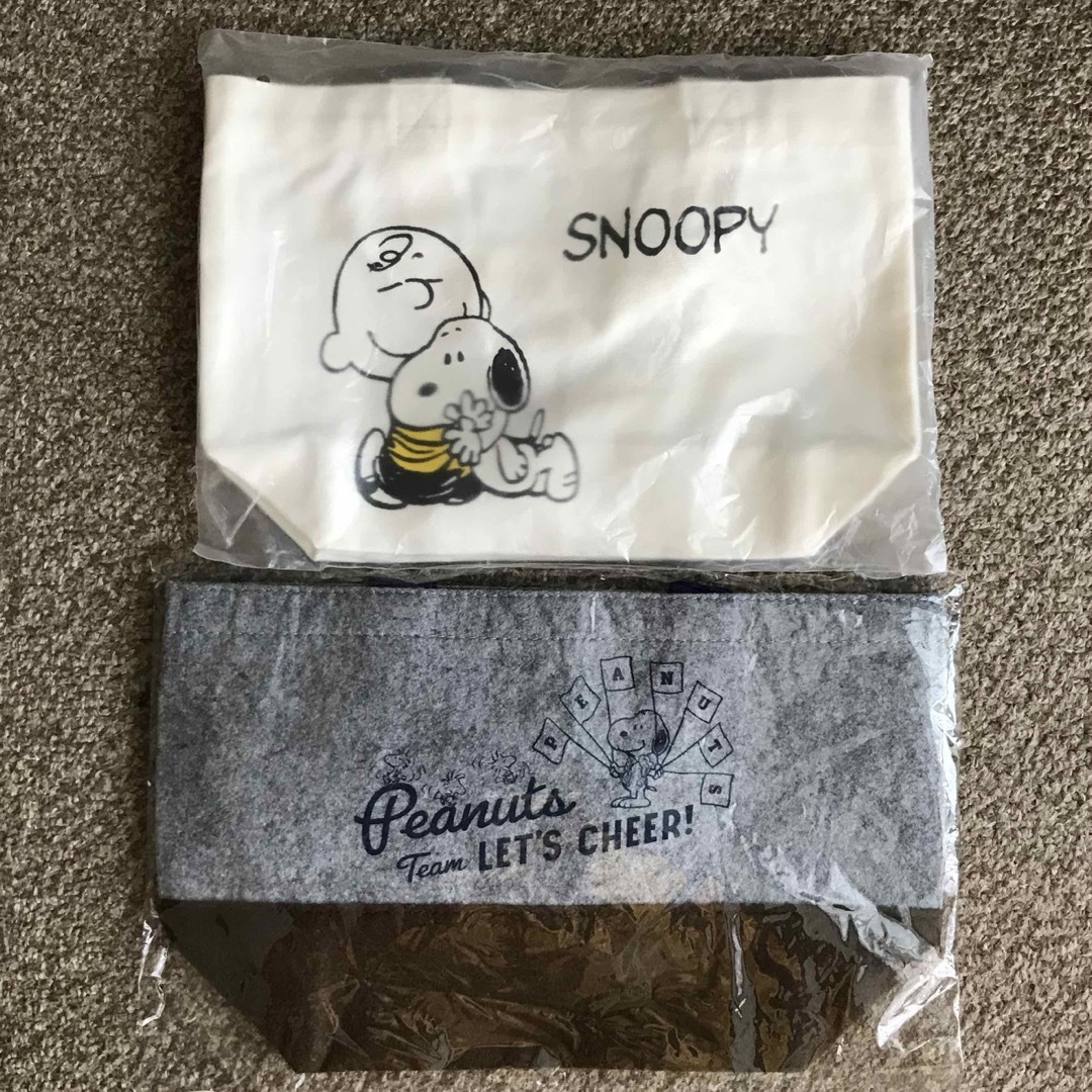 SNOOPY(スヌーピー)のスヌーピー トートバッグセット レディースのバッグ(トートバッグ)の商品写真