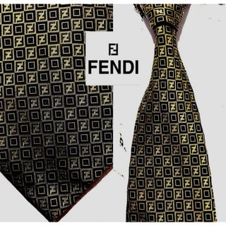 フェンディ(FENDI)の【ko-ji様専用】FENDI 高級ネクタイ F柄Gシルクイタリア製フェンディ(ネクタイ)