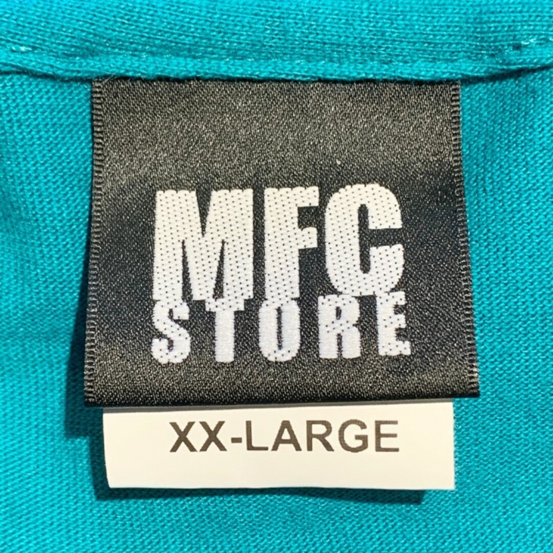 MFC STORE エムエフシーストア FRESH TROOPS プリントTシャツ ブルー Size XXL メンズのトップス(Tシャツ/カットソー(半袖/袖なし))の商品写真