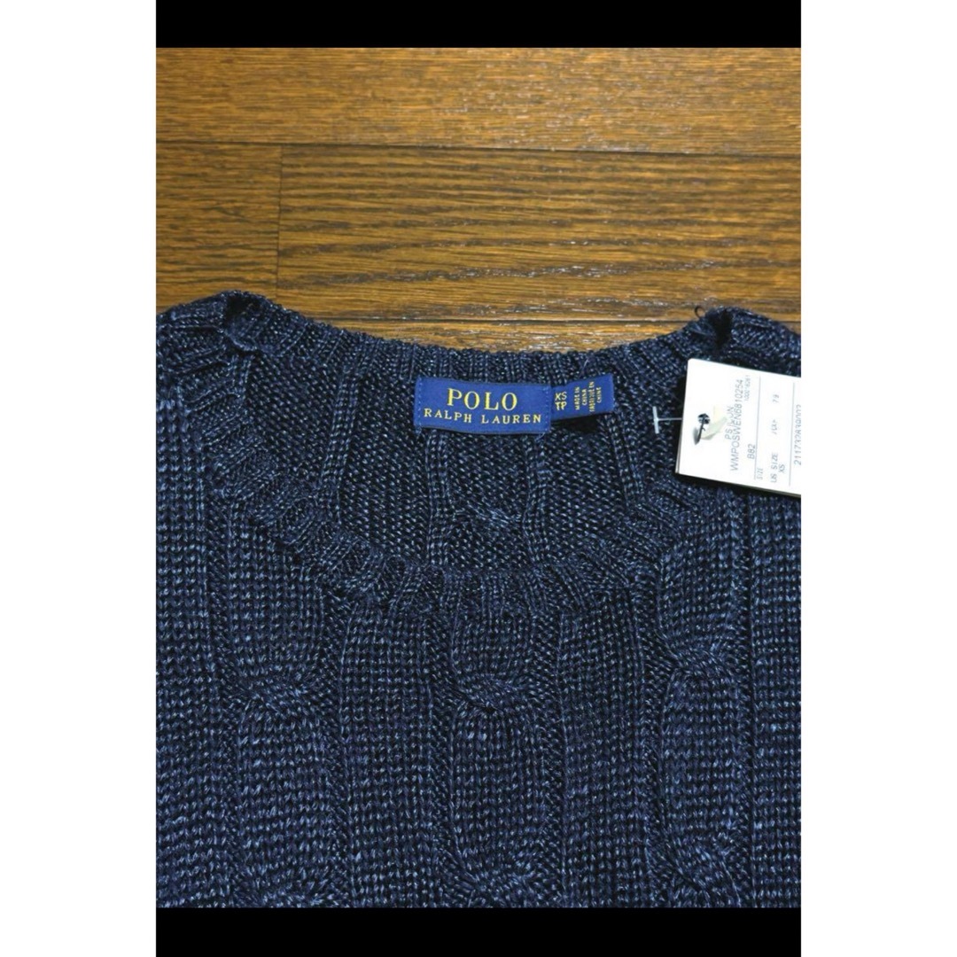 POLO RALPH LAUREN(ポロラルフローレン)の【新品未使用】 ラルフローレン ケーブル ニット セーター  NO1727 レディースのトップス(ニット/セーター)の商品写真