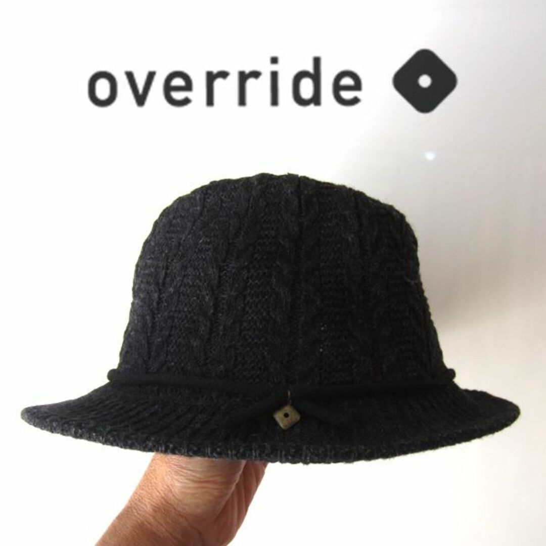 override(オーバーライド)の未使用品　override／オーバーライド★　編み込み　中折れハット メンズの帽子(ハット)の商品写真