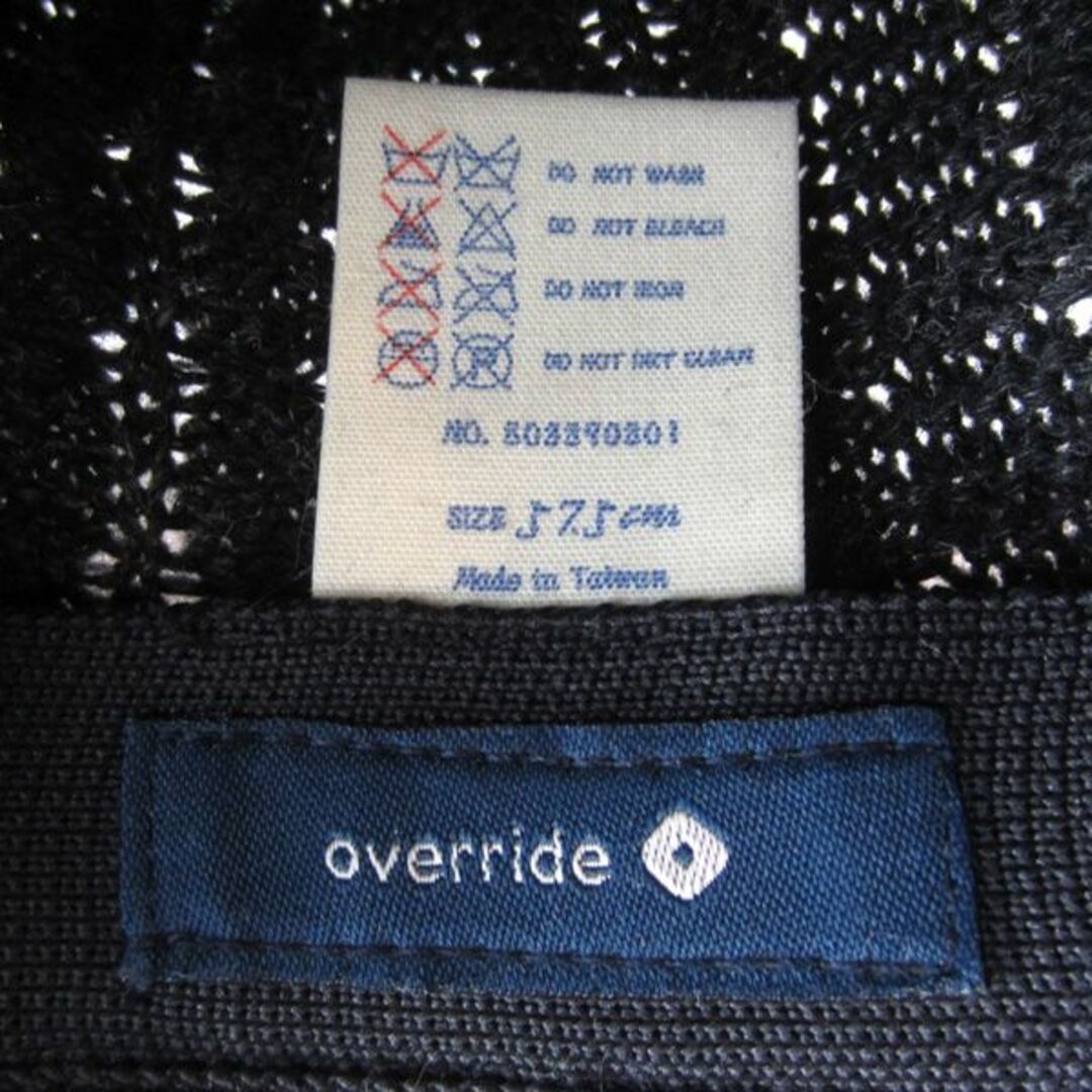 override(オーバーライド)の未使用品　override／オーバーライド★　編み込み　中折れハット メンズの帽子(ハット)の商品写真