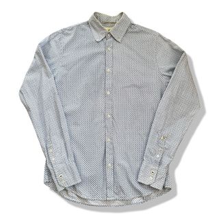 スコッチアンドソーダ(SCOTCH & SODA)のSCOTCH&SODA イカリ柄 スリムフィット ボタンダウンシャツ S 総柄(シャツ)