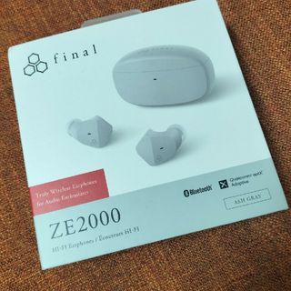 ファイナル(final)の【新品、未開封】final　ZE2000 ワイヤレス(ヘッドフォン/イヤフォン)