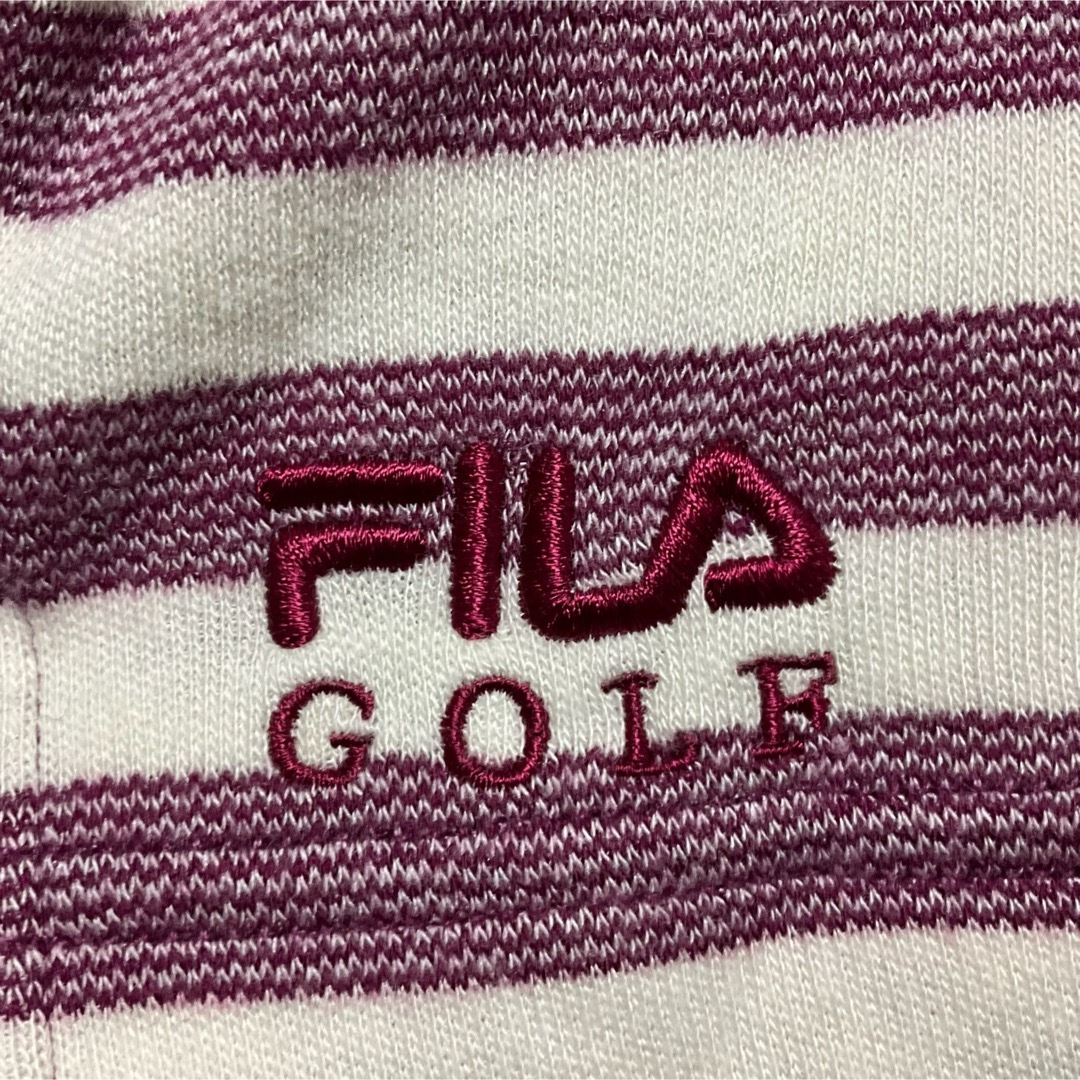 FILA(フィラ)の‘フィラゴルフ’ ボーダー 長袖Tシャツ メンズのトップス(Tシャツ/カットソー(七分/長袖))の商品写真