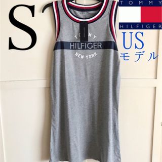 トミーヒルフィガー(TOMMY HILFIGER)のレア 新品 USA トミーヒルフィガー レディース パジャマ ワンピース S(ルームウェア)