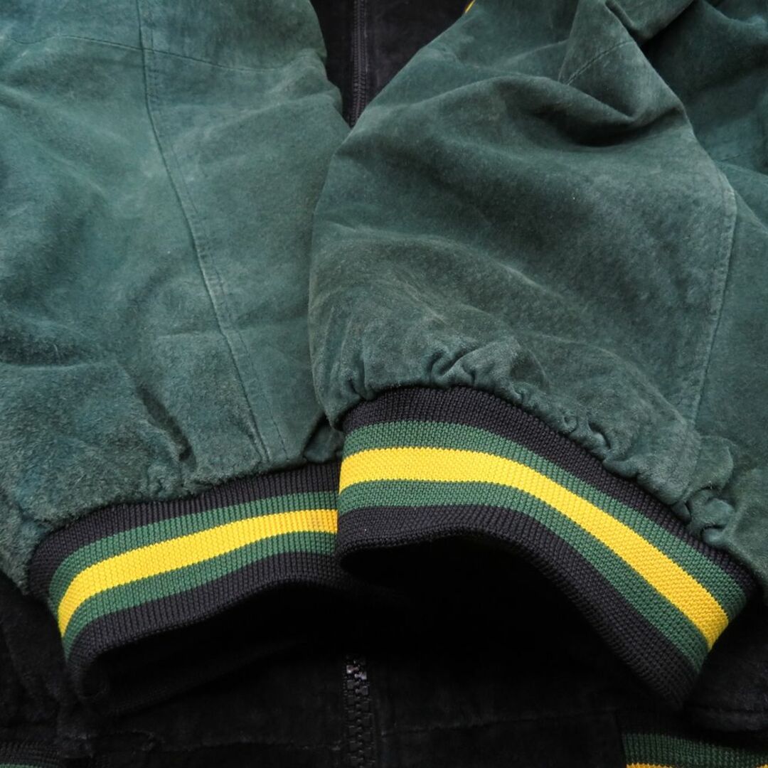 VINTAGE(ヴィンテージ)のVINTAGE 90s NFL GREEN BAY PACKERS JACKET メンズのジャケット/アウター(スタジャン)の商品写真