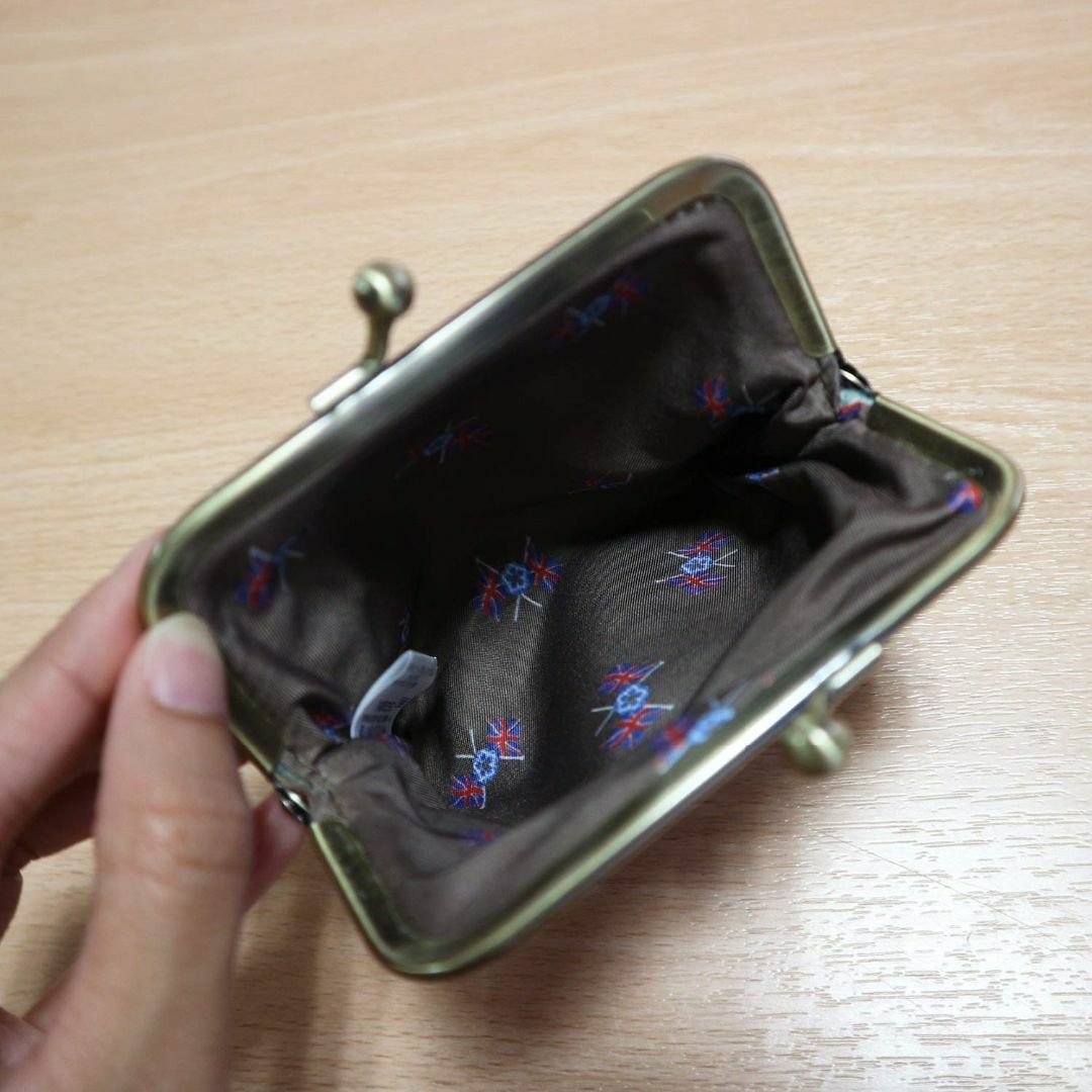 丸眞 コインケース イギリス MOON W10×H9×D2cm クロースグリーン レディースのバッグ(その他)の商品写真
