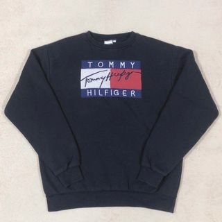 トミーヒルフィガー(TOMMY HILFIGER)のトミーヒルフィガー　スウェット　トレーナー　レディース　Mサイズ(トレーナー/スウェット)